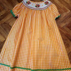 Smocked Thanksgiving Dress